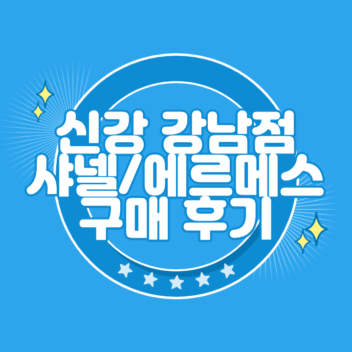 신세계백화점 강남점 에르메스 샤넬 오픈런 후기