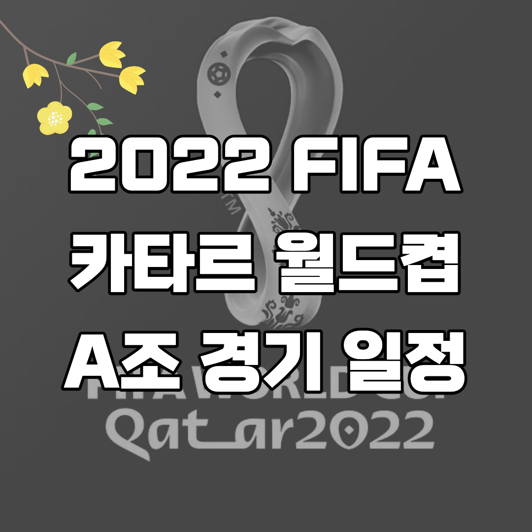 2022 FIFA 카타르 월드컵 a조 경기일정 선수명단 | 카타르 네덜란드 세네갈 에콰도르