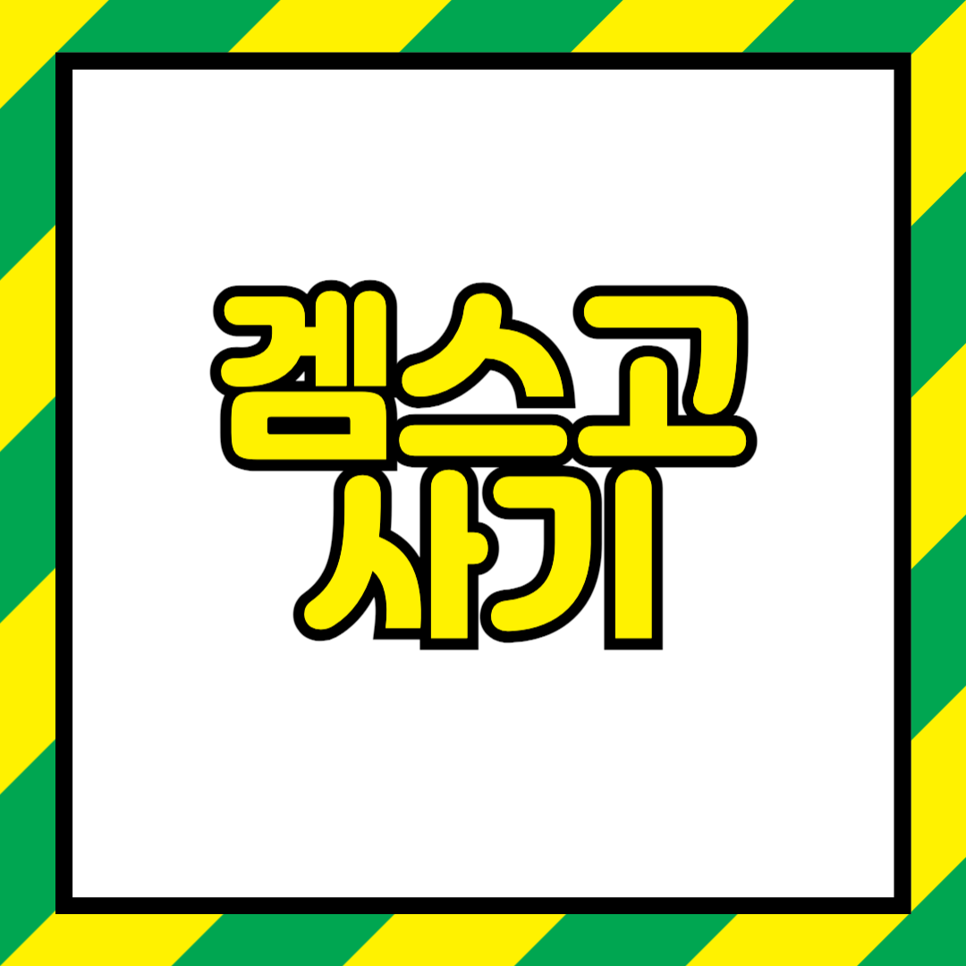 겜스고 사기 의혹 및 환불 처리 방법